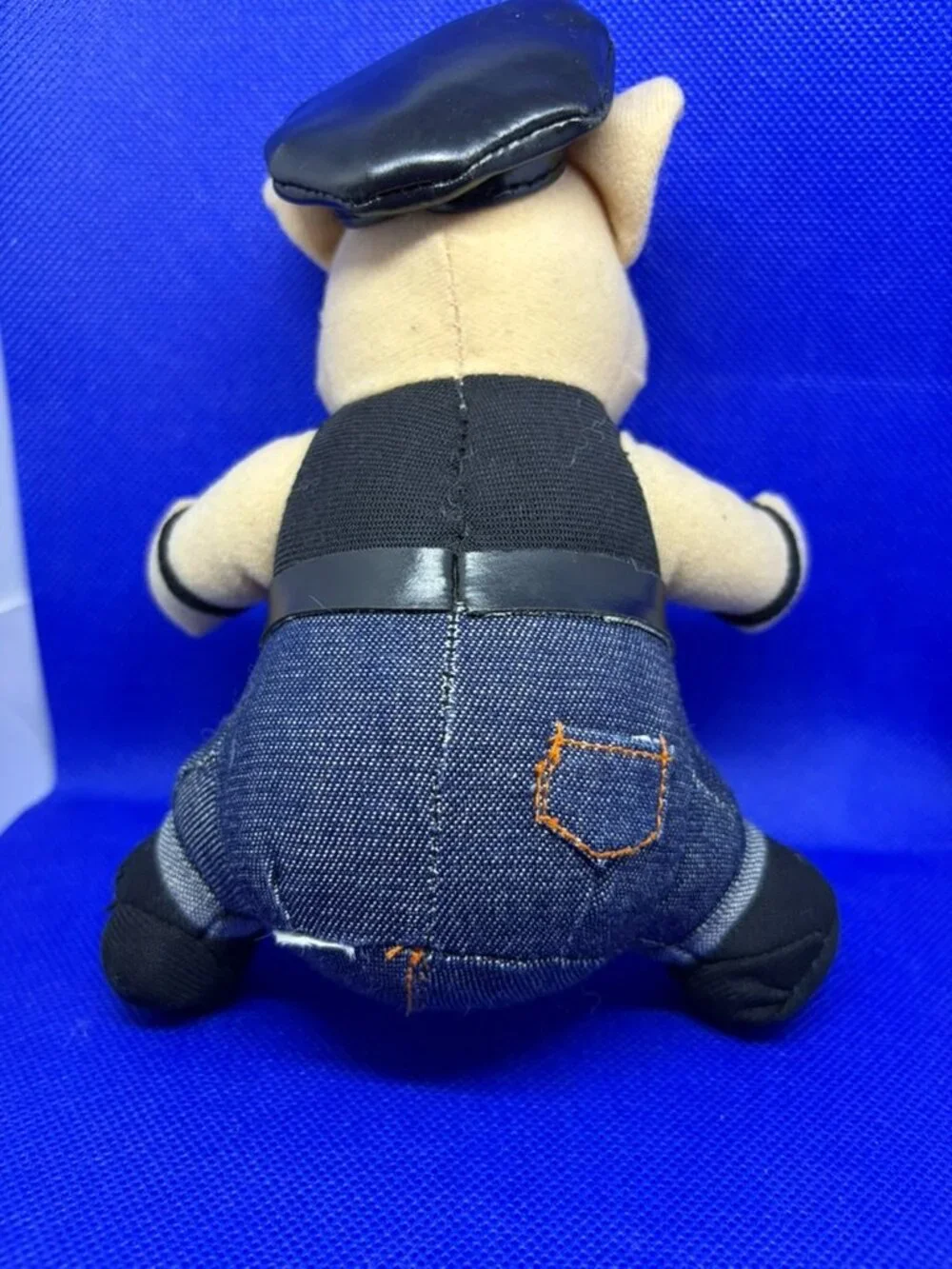 Rare! Vintage HARLEY DAVIDSON 'BIKER PIG' Collectible Plush Toy ~ 8